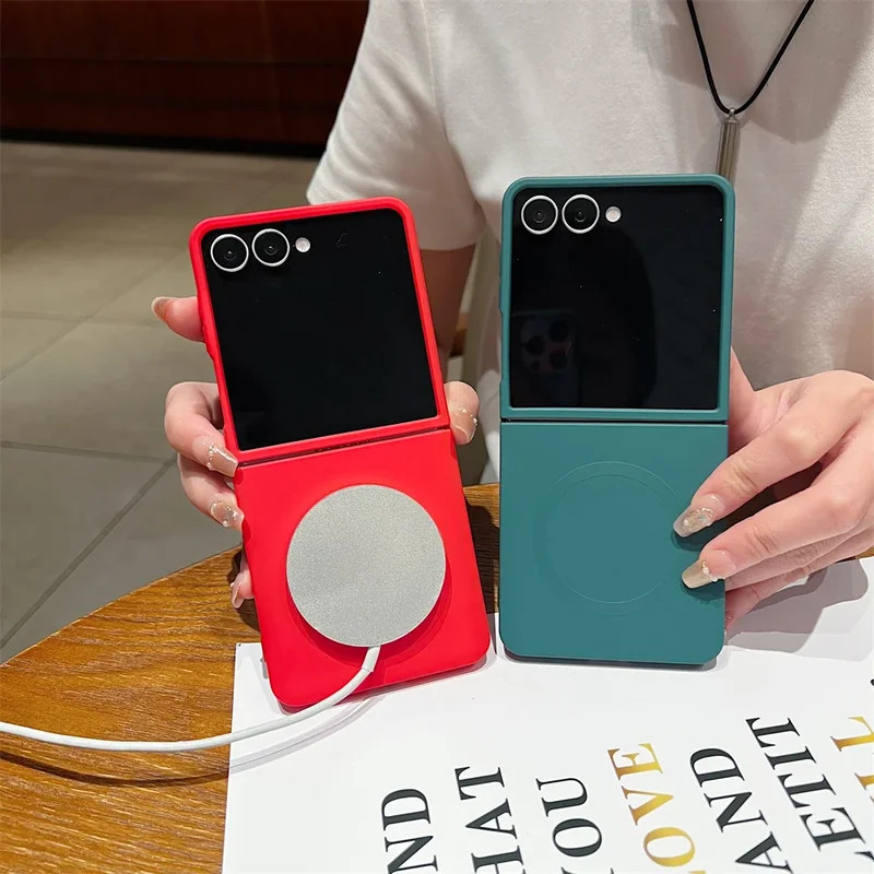 Liquid Silicone Magnetic Phone Case - Miękkie silikonowe etui magnetyczne na telefon