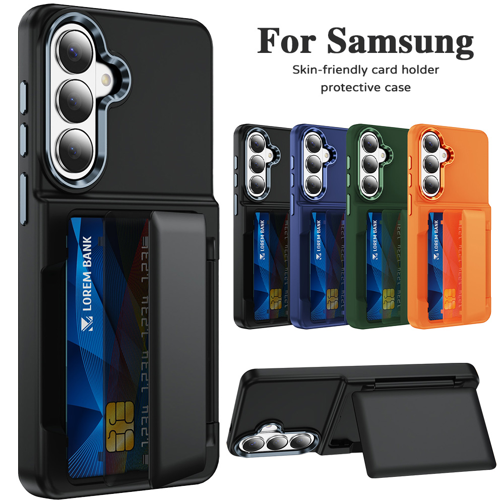 Etui na telefon z uchwytem na  – Leather Wallet Card Holder Phone Cover recenzja i cena